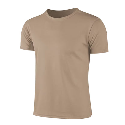 Multicolor Quick Dry Short Sleeve Sport T Shirt Gym Jerseys Fitness Shirt Trainer Running T-Shirt Men'S Breathable Sportswear