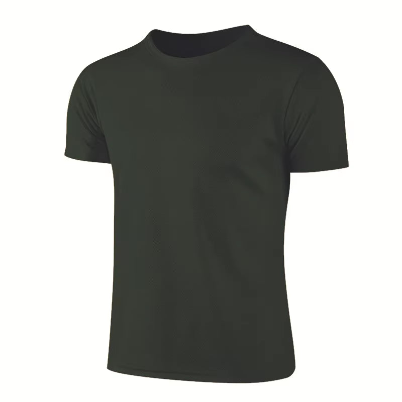 Multicolor Quick Dry Short Sleeve Sport T Shirt Gym Jerseys Fitness Shirt Trainer Running T-Shirt Men'S Breathable Sportswear