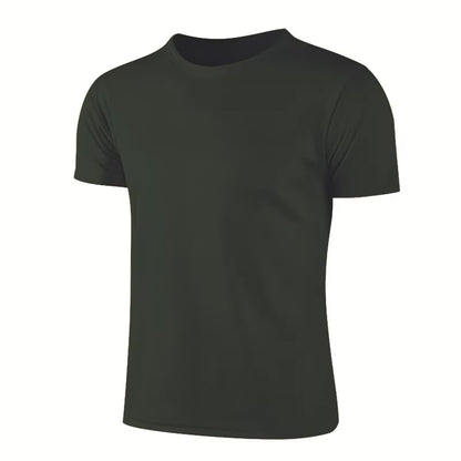 Multicolor Quick Dry Short Sleeve Sport T Shirt Gym Jerseys Fitness Shirt Trainer Running T-Shirt Men'S Breathable Sportswear